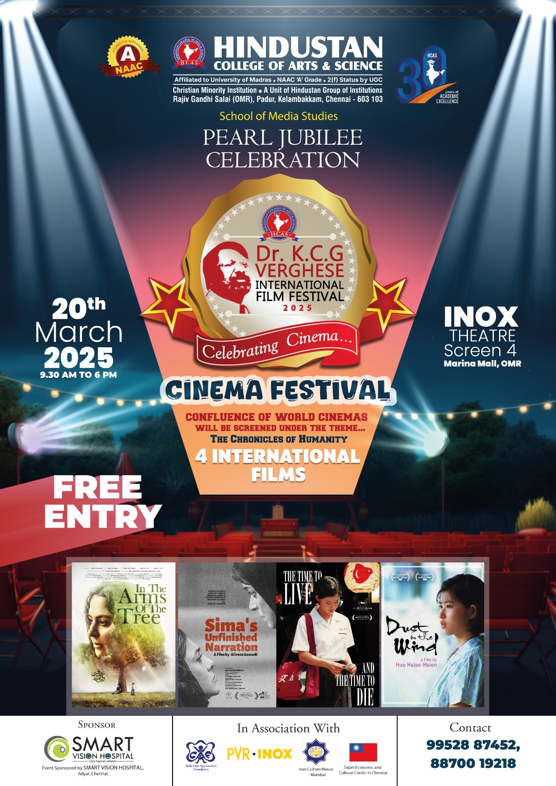 International Film Festival on 20th March 2025