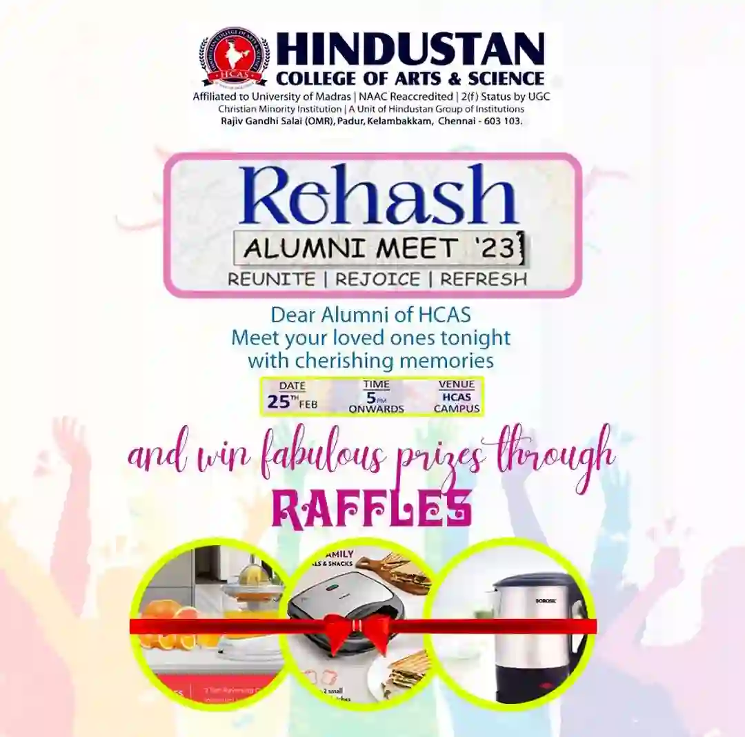 Alumni meet Rehash 2023 25th February 2023