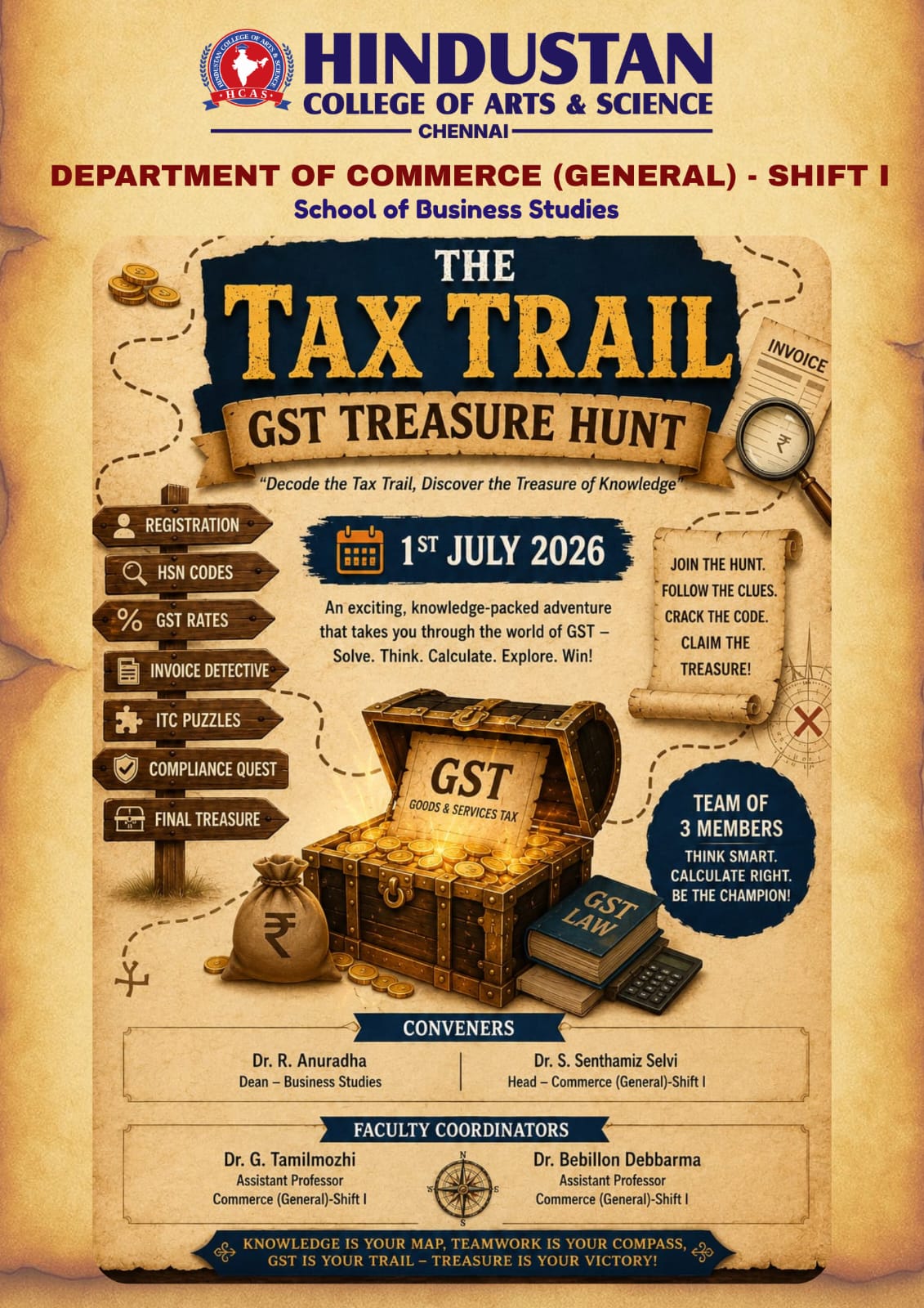 The tax trail GST treasure hunt on 1st July 2026