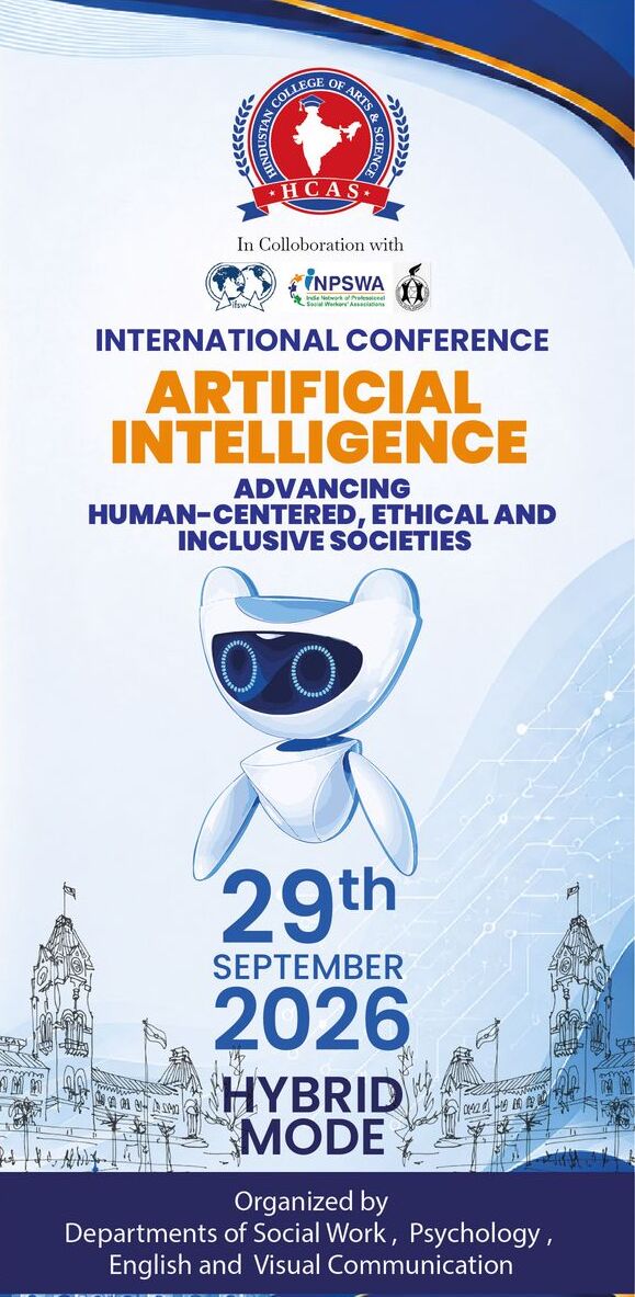 International conference about advancing human centered ,ethical and inclusive societies on 29th september 2026
