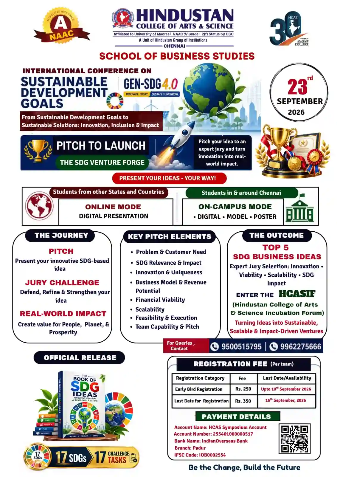 International Conference on Sustainable Development Goals on 23rd September 2026